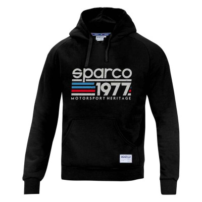 Sparco Hoodie 1977 XXL Black - 01320NR5XXL Photo - Primary