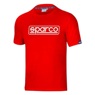 Sparco T-Shirt Frame SMALL Red - 01324RS1S Photo - Primary