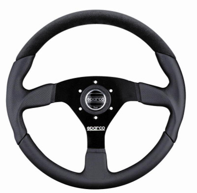 Sparco Strwhl L505 Lap 5 Blk/Blk/Blk - 015TL522TUV Photo - Primary