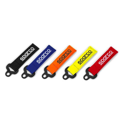 Sparco Keychain Leather - Blue - 099070AZ Photo - Primary