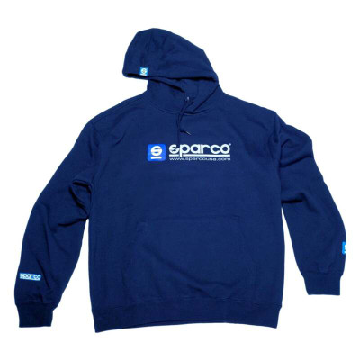 Sparco Sweatshirt Hooded WWW Royal XSML - SP03100AZ0XS Photo - Primary