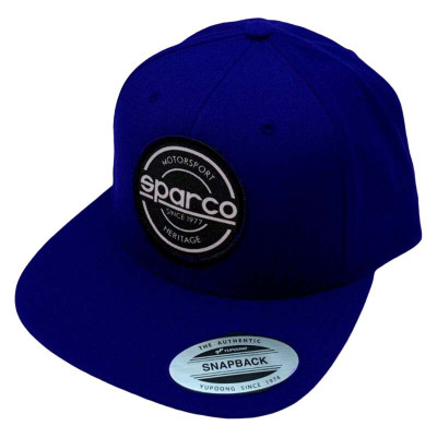 Sparco Cap S-Patch Snapback Blue - SP21AZ Photo - Primary