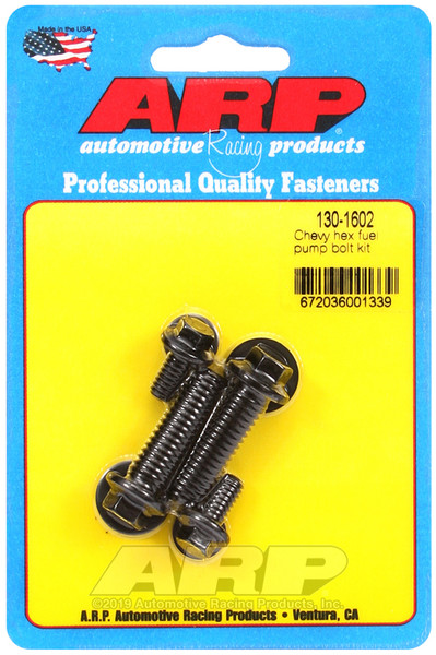 ARP Chevy SB / BB Fuel Pump Hex Bolt Kit - 130-1602 Photo - Primary