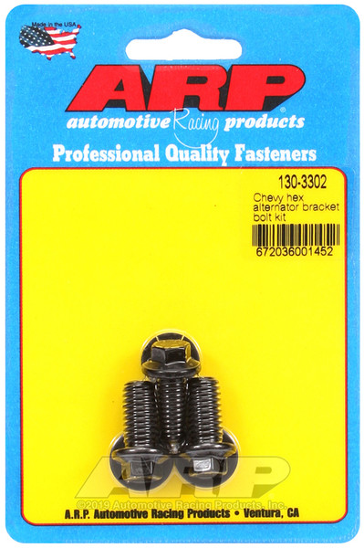 ARP Chevy Hex Alternator Bracket Bolt Kit - 130-3302 Photo - Primary
