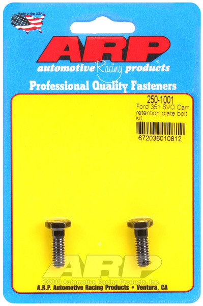 ARP Ford 351 SVO Cam Retention Plate Bolt Kit - 250-1001 Photo - Primary