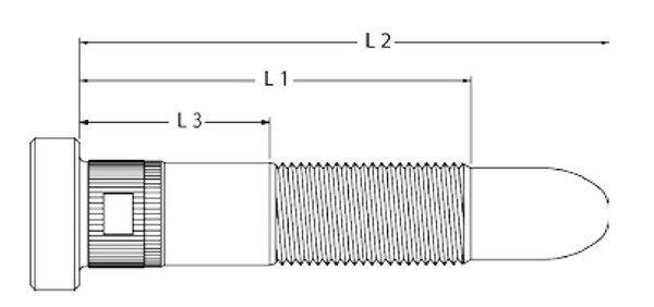 ARP 5/8-11 x 4.031 Wheel Stud Kit (Pack of 5) - 300-7804 Photo - Primary