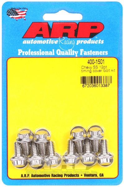 ARP Chevy SS 12pt Timing Cover Bolt Kit - 400-1501 Photo - Primary