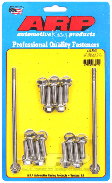 ARP LS1 LS2 SS Hex Oil Pan Bolt Kit - 434-6901 Photo - Primary