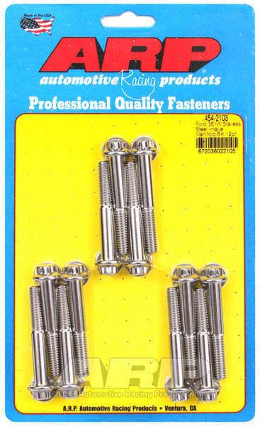 ARP Ford 351W SS 12pt Intake Manifold Bolt Kit - 454-2103 Photo - Primary