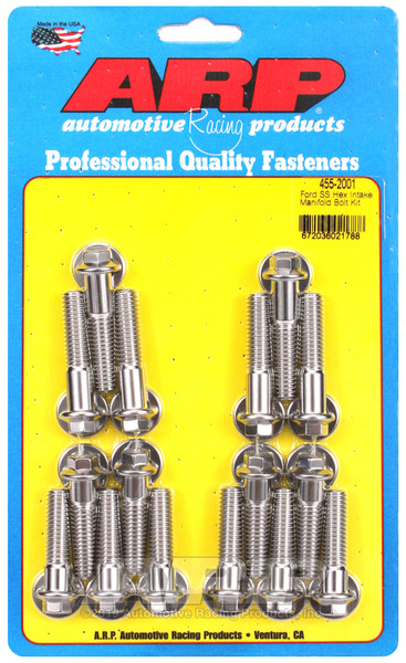ARP BB Ford SS Hex Intake Manifold Bolt Kit - 455-2001 Photo - Primary