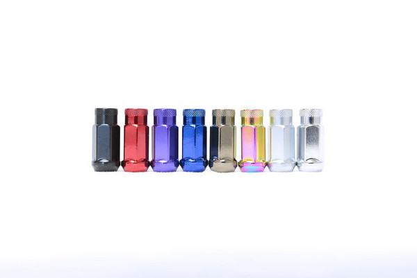 Wheel Mate Monster Open End Lug Nut Set of 4 - Blue 1/2in - 33005U User 1