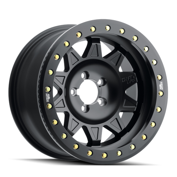 Dirty Life 9302 Roadkill 17x9/8x170 BP/-14mm Offset/130.8mm Hub Matte Black Wheel - Beadlock - 9302-7970MB14 Photo - Primary
