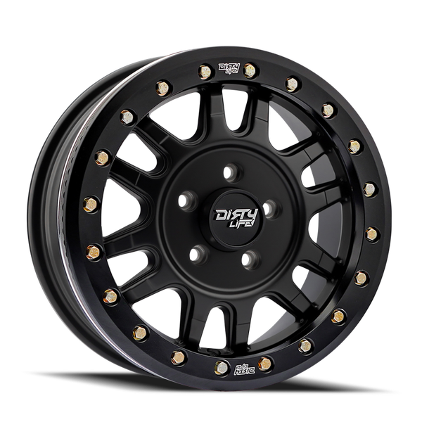 Dirty Life 9309R Canyon Pro 15x7 Blank 13mm Offset/106.25mm Hub Matte Black - Beadlock - 9309R-5799MB Photo - Primary