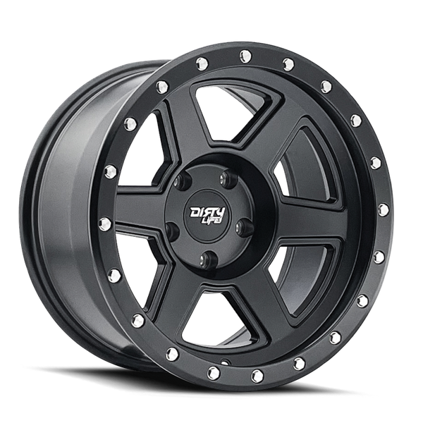 Dirty Life Compound 9315 20x10 / 8-170 BP / -25mm Offset / 125.2mm Hub Matte Black Wheel - 9315-2170MB Photo - Primary