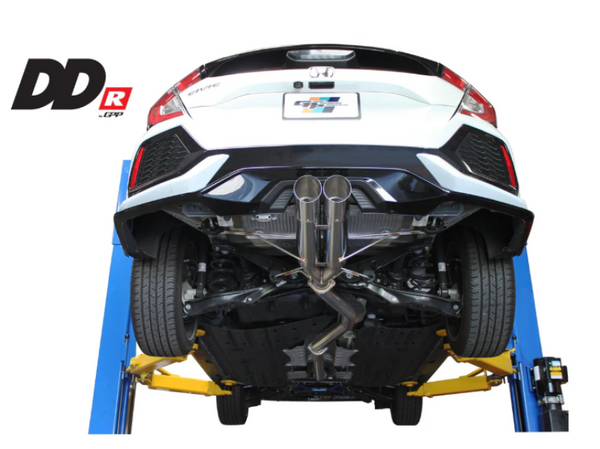 Greddy 2017+ Honda Civic Sport 5DR/Type-R DD-R Non-Resonated Exhaust - 10158602 User 1