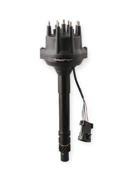 Holley EFI Dual Sync SBC/BBC Distributor, Black (HOE-1565-200BK)