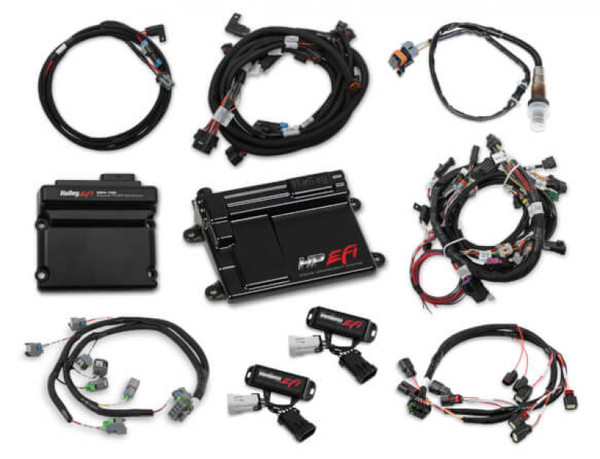 Holley EFI 2013-2015.5 Ford Coyote Ti-VCT HP EFI Kit, BOSCH O2, USCAR INJ (HOE-1550-625)
