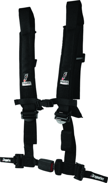 DragonFire Racing Harness 2in Ez Adjust Blk - 522044 Photo - Primary