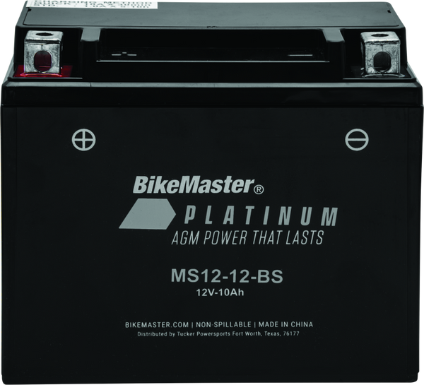 Bike Master Agm Battery Ms12-12-Bs Bm - 780708 Photo - Primary
