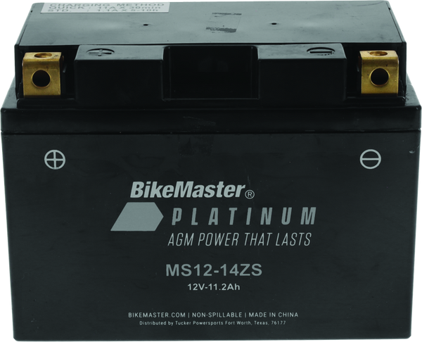 Bike Master Agm Battery Ms12-14Zs Bm - 780716 Photo - Primary