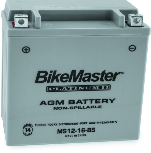 Bike Master Agm Battery Ms12-16-Bs Bm - 780720 Photo - Primary