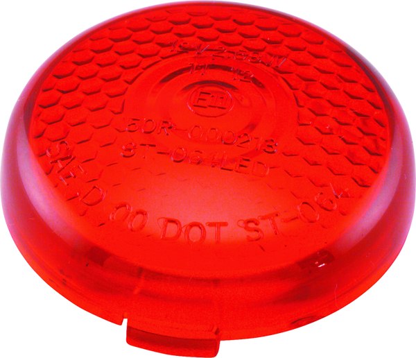 Bikers Choice Rplcmnt Hnycmb Circle Lens Red - 489867 Photo - Primary