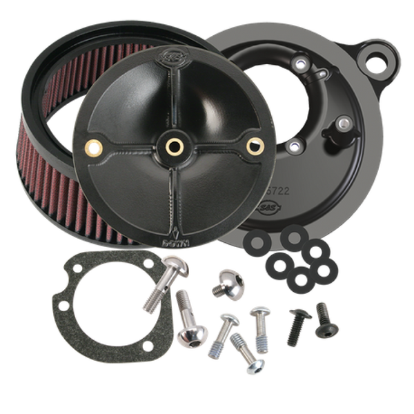 S&S Cycle Air Cleaner Kit Stealth Stock - 170-0060 User 1