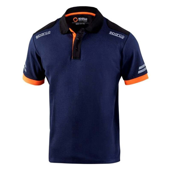 Sparco Polo TW XXL - Navy/Orange - 02415BMAF5XXL Photo - Primary