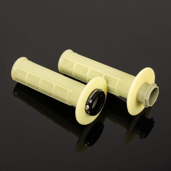 Renthal MX-R Works Lock On Half Waffle - Aramid - G237 Photo - Primary