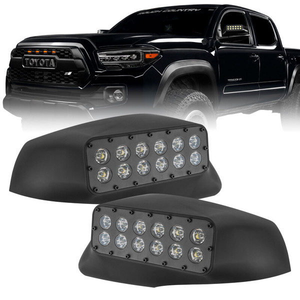 Oracle Lighting 16-23 Toyota Tacoma LED Off-Road Side Mirror Ditch Lights - 5919-001 Photo - Primary