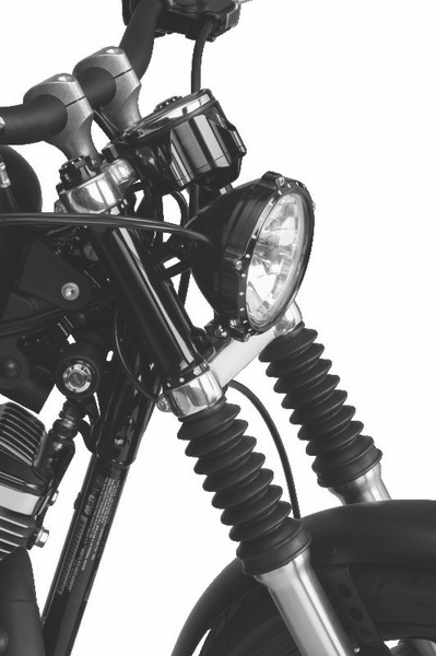 Bikers Choice 39MM Black Short Fork Boots Pr - 666765 Photo - Primary