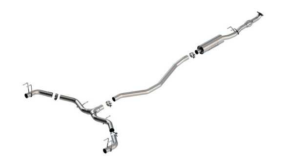 Borla 22-24 Honda Civic Sport Touring AT/MT ATAK Catback Exhaust (Reuse O.E. Tips / Valance) - 140966 Photo - Primary