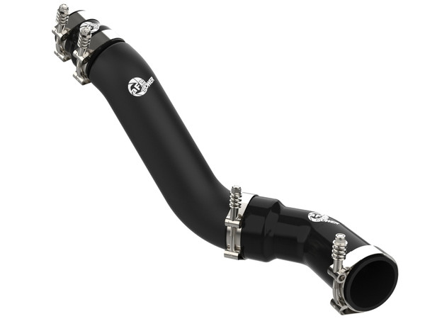 aFe 16-19 RAM 1500 V6 3.0L (TD) BladeRunner 3in Aluminum Hot Charge Pipe - Black - 46-20498-B Photo - Primary