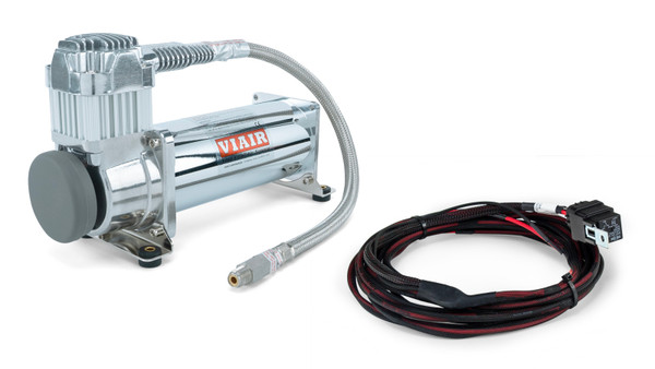 Air Lift 2nd Compressor Kit (Viair 444C Chrome Compressor & 2nd Comp. Harness) - 27750 Photo - Primary