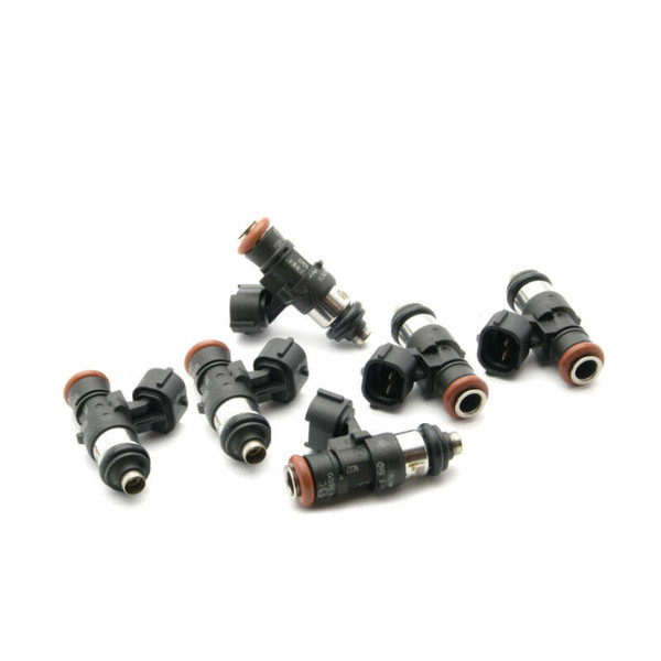 DeatschWerks Bosch EV14 Universal 40mm/14mm Matched Set of 6 Injectors 2400cc/min - 16S-00-2400-6 Photo - Primary