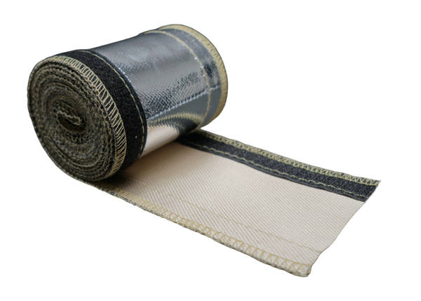 DeatschWerks 20ft Reflective Heat Protection Sleeving for -8 AN Hose - 6-02-0008-V20 Photo - Primary