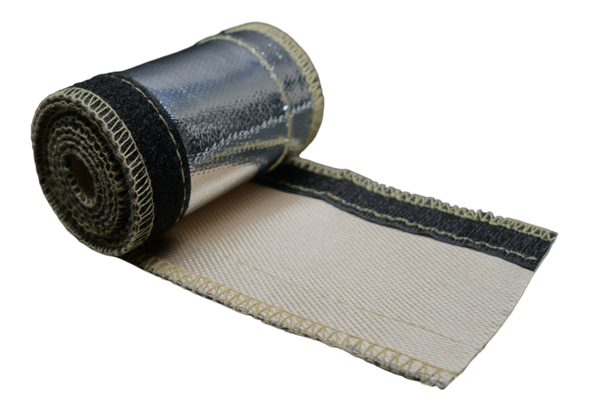 DeatschWerks 3ft Reflective Heat Protection Sleeving for -8 AN Hose - 6-02-0008-V3 Photo - Primary