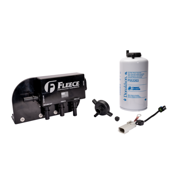 Fleece Performance 17-24 Ford F250-550 Powerstroke Under Bed Fuel Filter Assembly - FPE-FMC-UBFA-1724 User 1