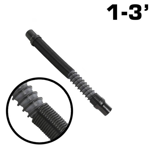 Rugged Radios 1 to 3 Ft MAC-X Expandable Ultra Flex Helmet Air Pumper System Hose by Rugged Radios - MAC-X-HOSE-12 Photo - Primary