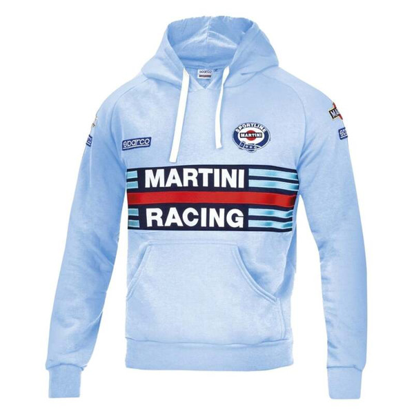 Sparco Hoodie Martini-Racing Medium Celeste - 01279MRCE2M Photo - Primary