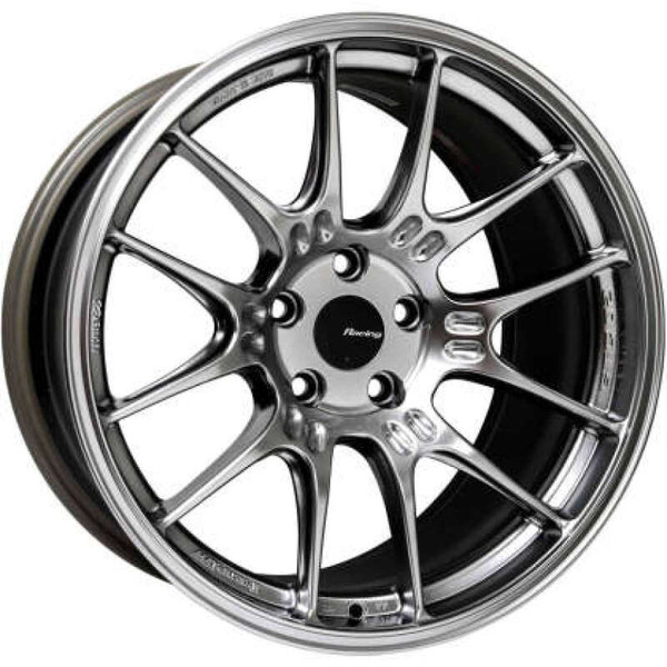 Enkei GTC02 17x7.5 5x100 38mm Offset 75mm Bore Hyper Silver Wheel - 534-775-8038HS Photo - Primary
