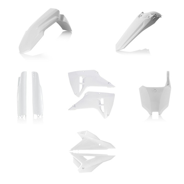 Acerbis 2025 Honda CRF250R/ CRF450R Full Plastic Kit - White - 2986760002 Photo - Primary