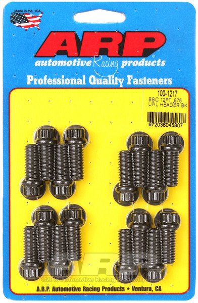 ARP BB Chevy 12pt .875 UHL header bolt kit - 100-1217 Photo - Primary