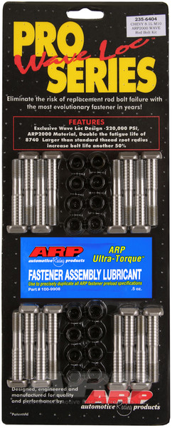 ARP BB Chevy 8.1L M10 ARP2000 pro wave-loc rod bolt kit - 235-6404 Photo - Primary