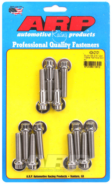 ARP Buick SS 215 12pt intake manifold bolt kit - 424-2101 Photo - Primary