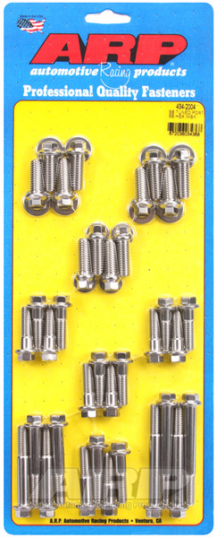 ARP SB Tuned Port complete SS hex intake manifold bolt kit - 434-2004 Photo - Primary