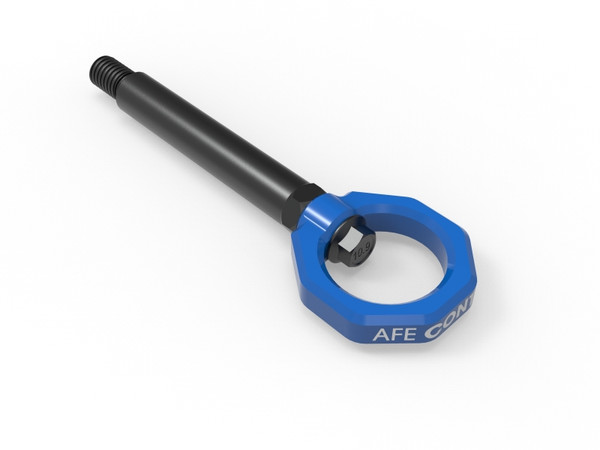 aFe 23-25 BMW M2 (G87) CONTROL Front / Rear Tow Hook - Blue - 450-502004-L Photo - Primary