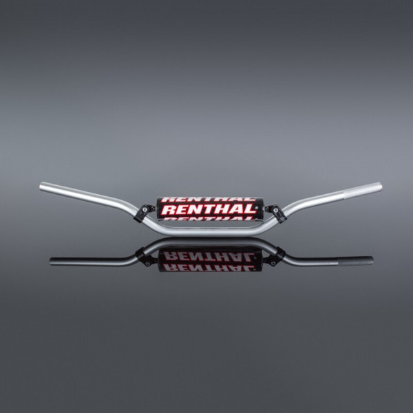 Renthal 50 cc. 7/8 in. Handlebar - Mini Silver - 797-01-SI-08-219 Photo - Primary