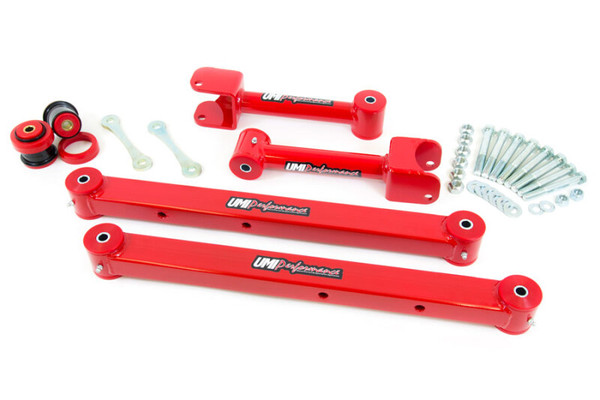 UMI Performance 73-77 GM A-Body Rear Suspension Kit Non Adj - Red - ABR301-R Photo - Primary