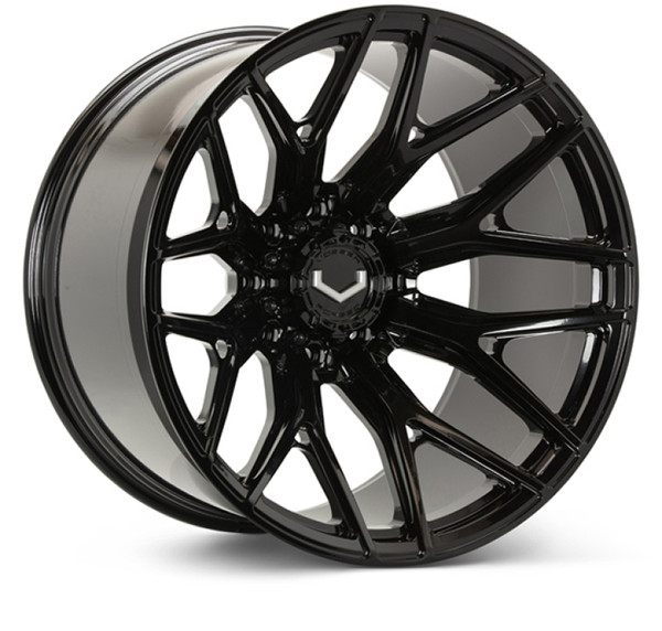 Vossen VFX-03 24x10 - 6x139.7 - ET25 - Deep - 78.1 - Gloss Black Wheel - VFX-03-4G43 Photo - Primary